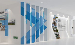 企業(yè)文化墻：國(guó)際化、時(shí)尚與人文的完美融合